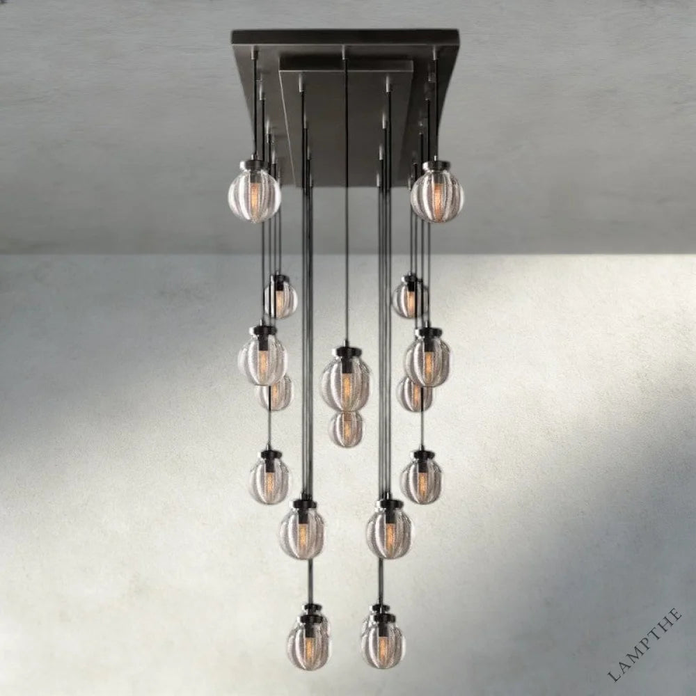 Pearl Rectangular Chandelier 36", 54", 72"