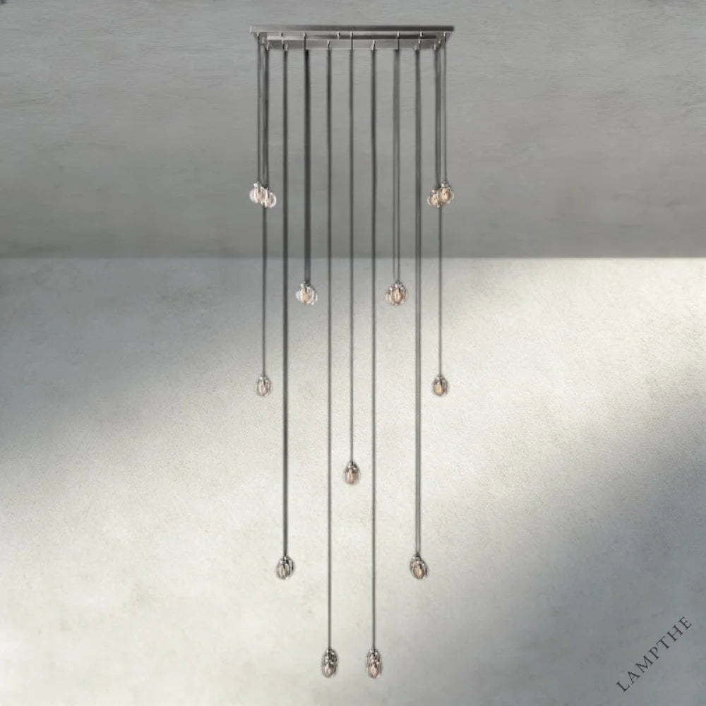 Pearl Rectangular Chandelier 36", 54", 72"
