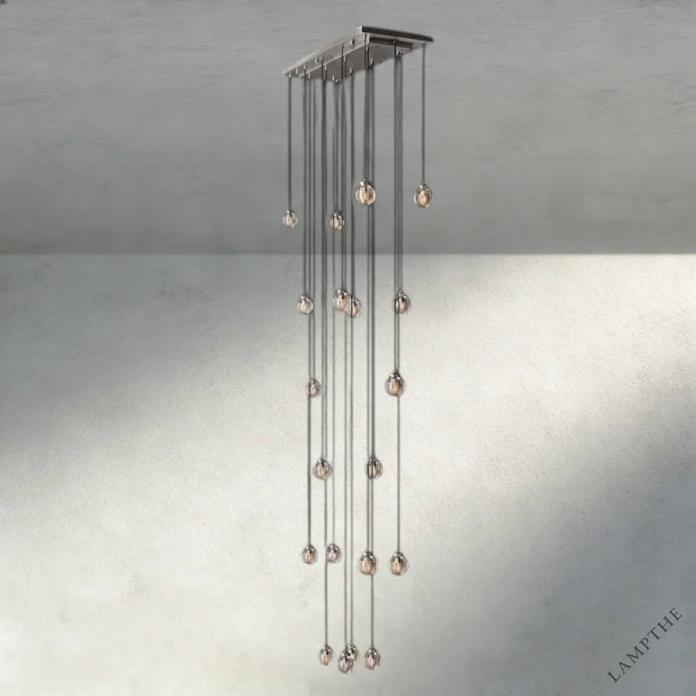Pearl Rectangular Chandelier 36", 54", 72"