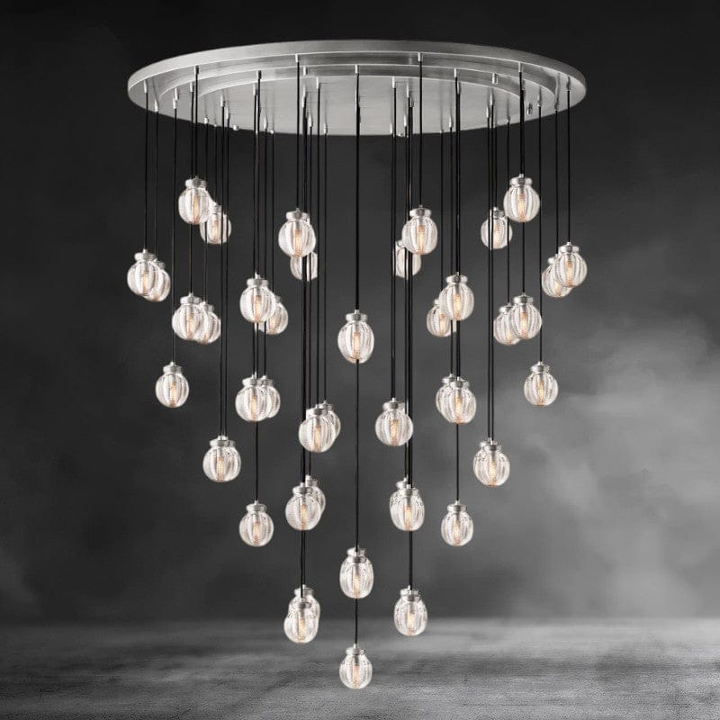 Pearl Round Chandelier 38", 48", 60"