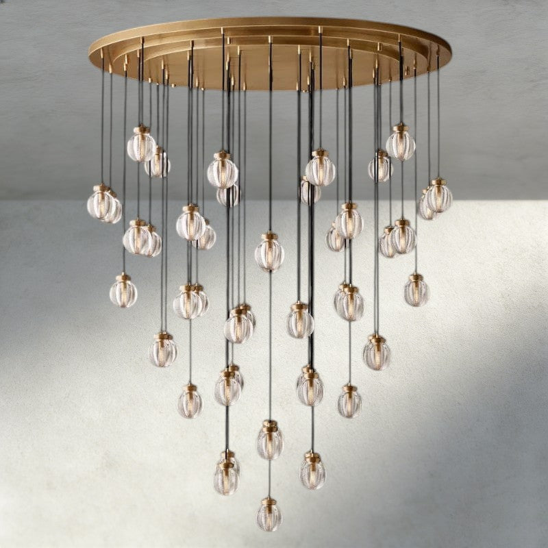 Pearl Round Chandelier 38", 48", 60"