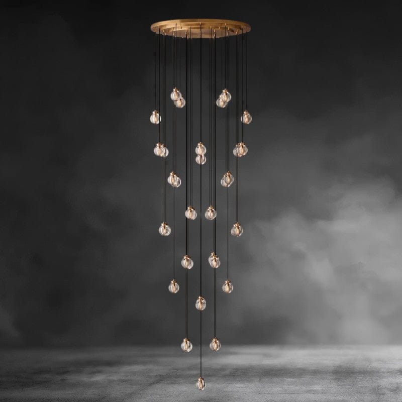 Pearl Round Chandelier 38", 48", 60"