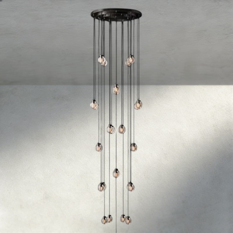 Pearl Round Chandelier 38", 48", 60"