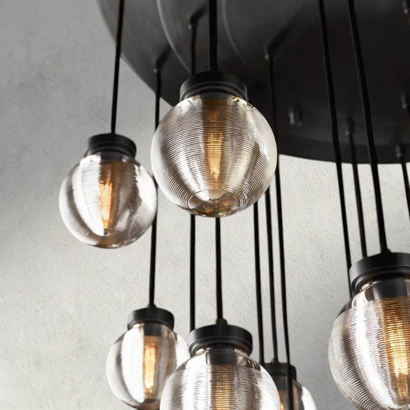 Pearl Round Chandelier 38", 48", 60"