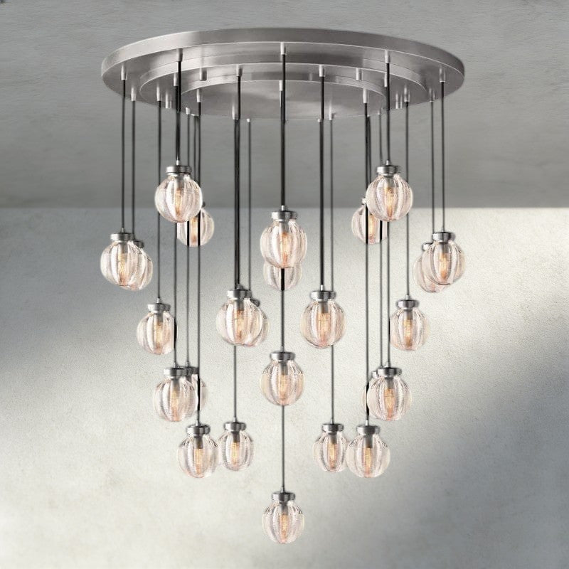 Pearl Round Chandelier 38", 48", 60"