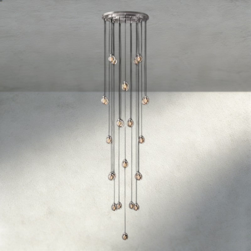Pearl Round Chandelier 38", 48", 60"