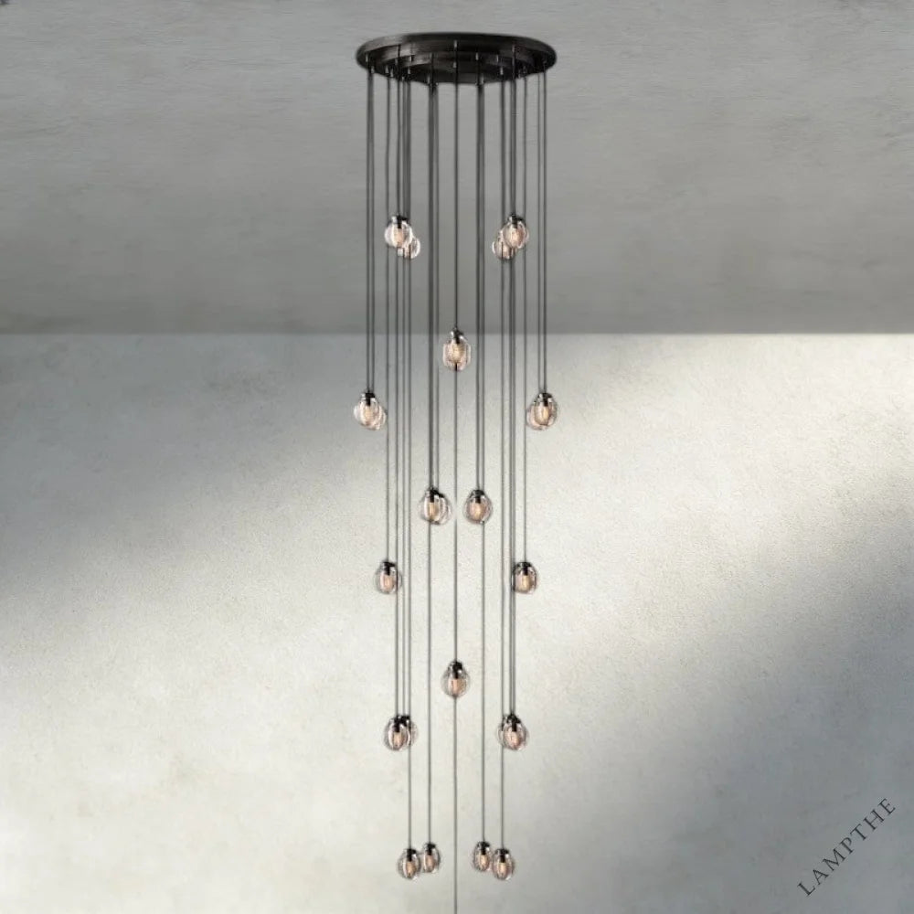 Pearl Round Chandelier 38", 48", 60"