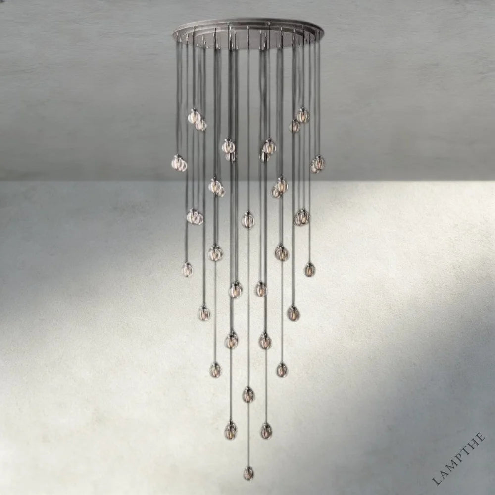 Pearl Round Chandelier 38", 48", 60"