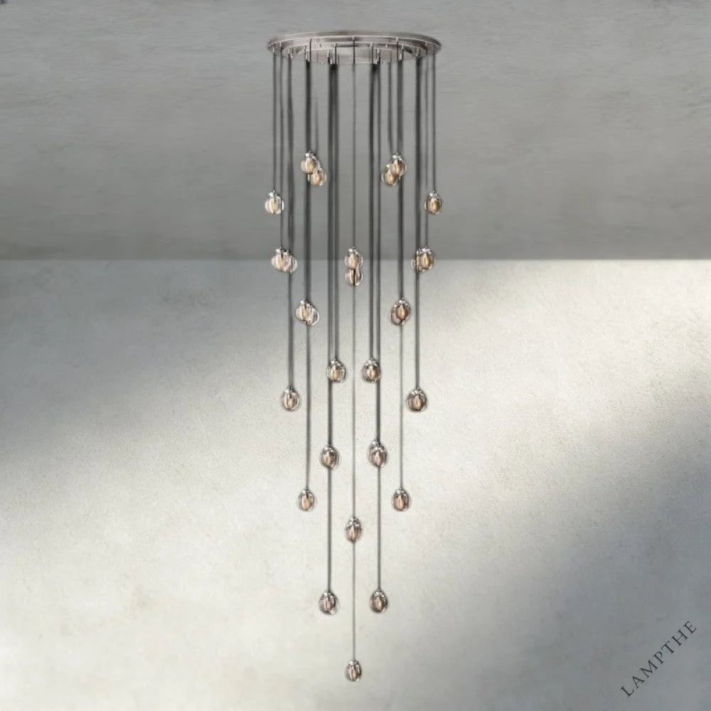 Pearl Round Chandelier 38", 48", 60"