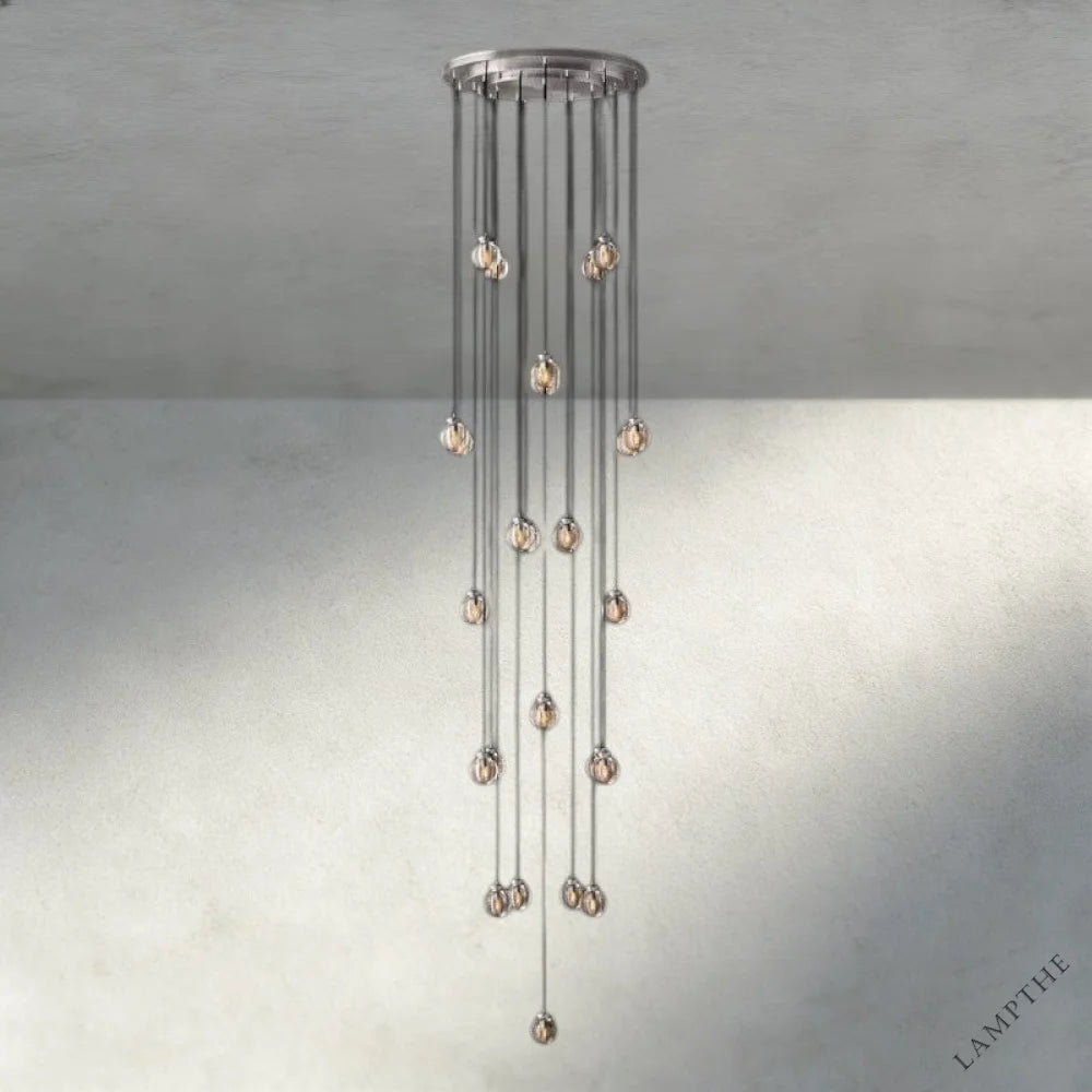 Pearl Round Chandelier 38", 48", 60"
