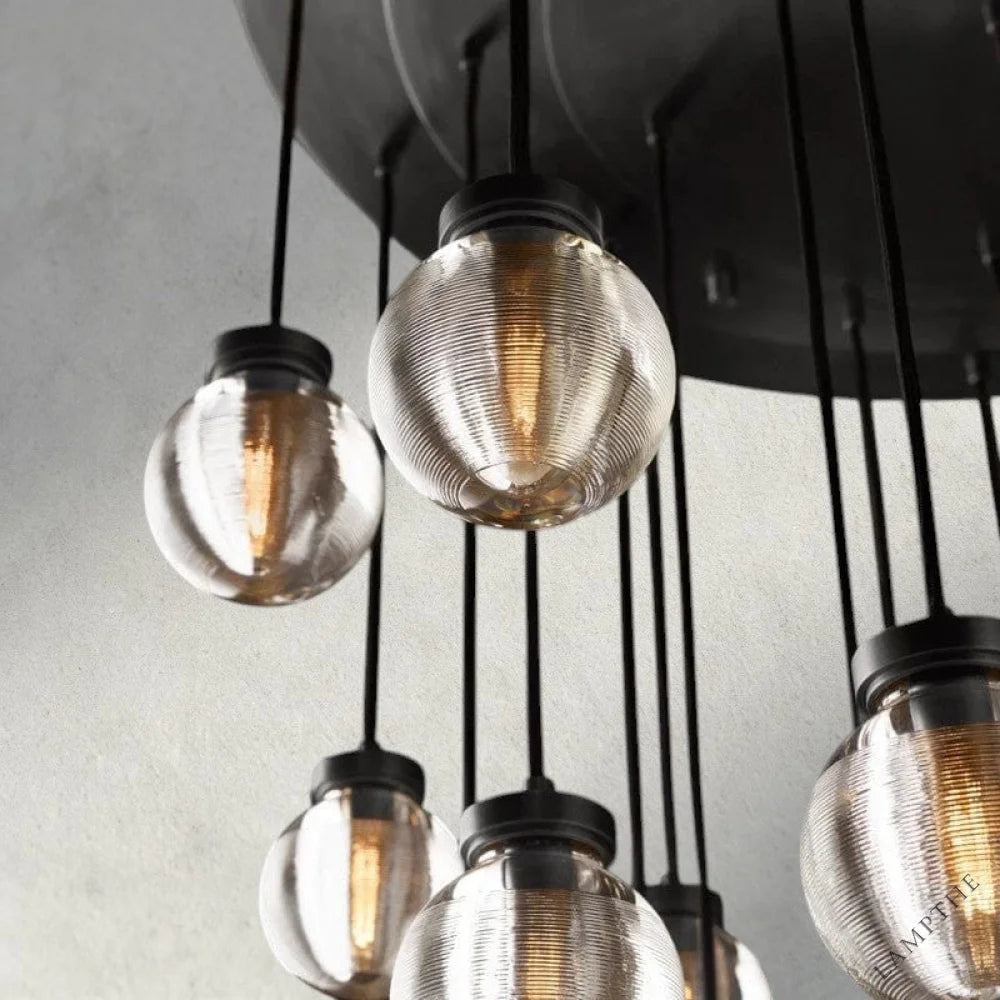 Pearl Round Chandelier 38", 48", 60"
