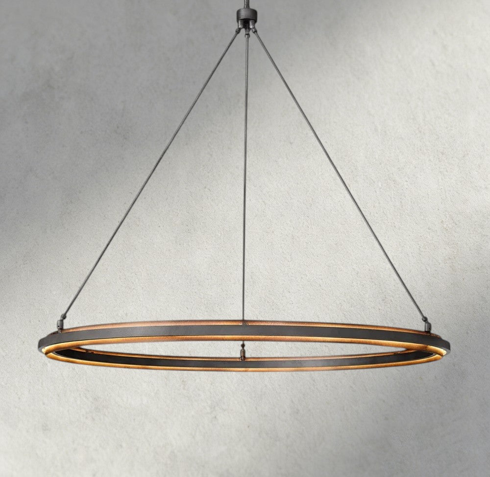 48" Peralta Round Chandelier 36", 48", 60", 2-Tier 60"