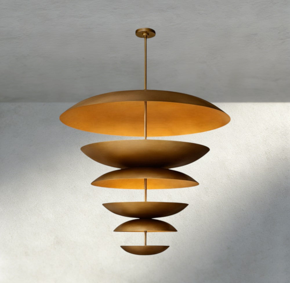 Cosmic Three-Tier Chandelier