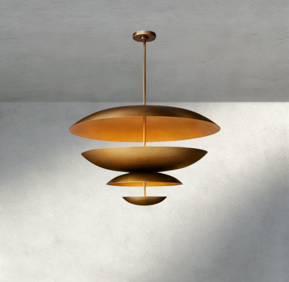 Cosmic Two-Tier Chandelier