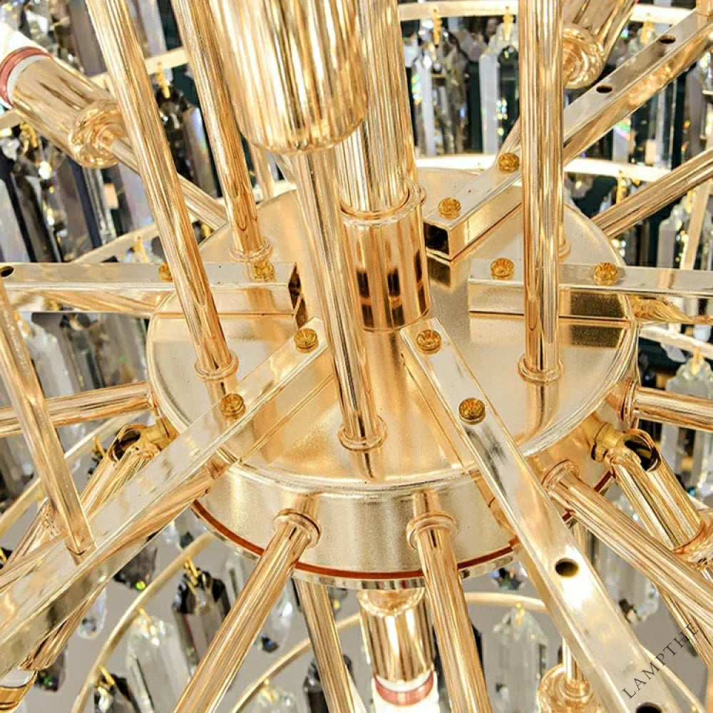 Rastine Crystal Round Chandelier
