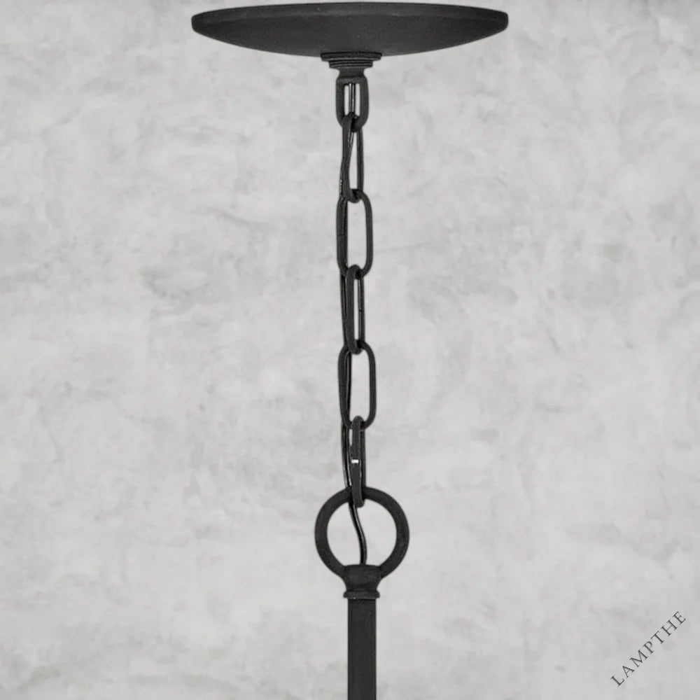 Revel 8 - Light Unique Wagon Wheel Chandelier with Crystal Accents