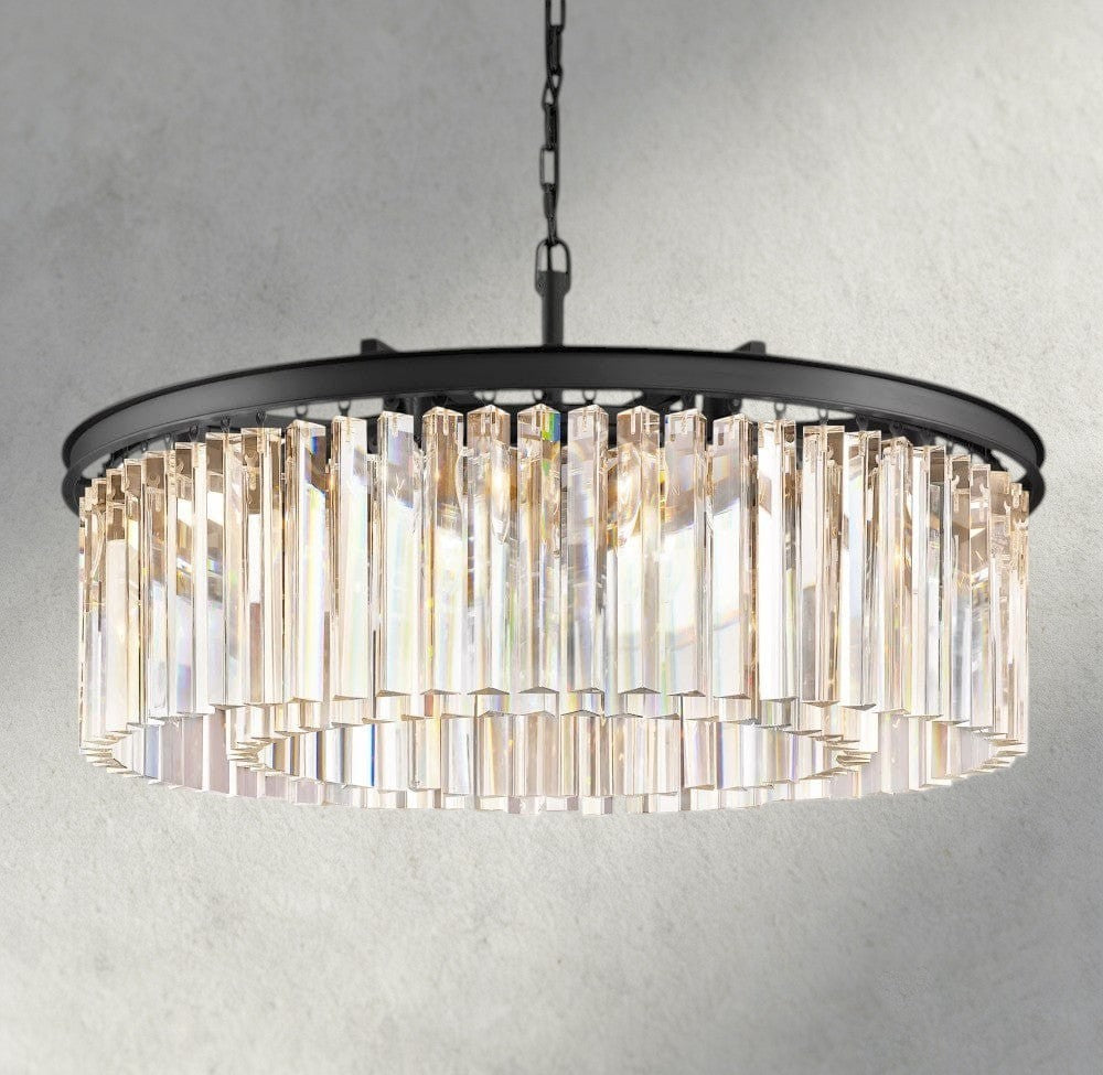 32" / Bronze Rhys Round Chandelier 32", 43"