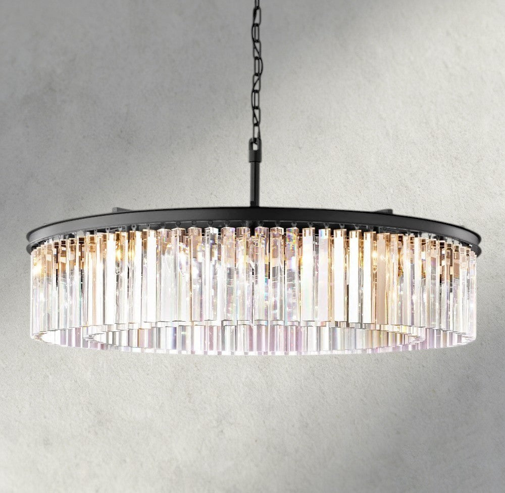 43" / Bronze Rhys Round Chandelier 32", 43"