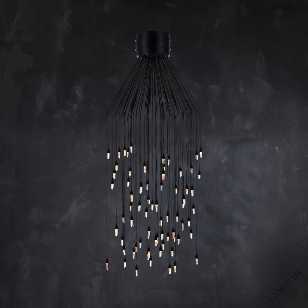 Rock Crystal Rain Small Flushmount