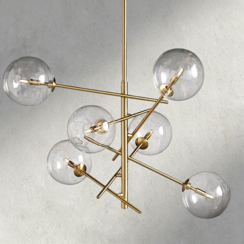 Brass Roscoe Chandelier