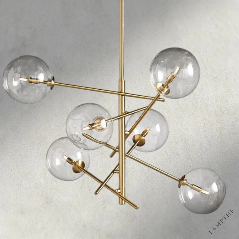 Brass Roscoe Chandelier