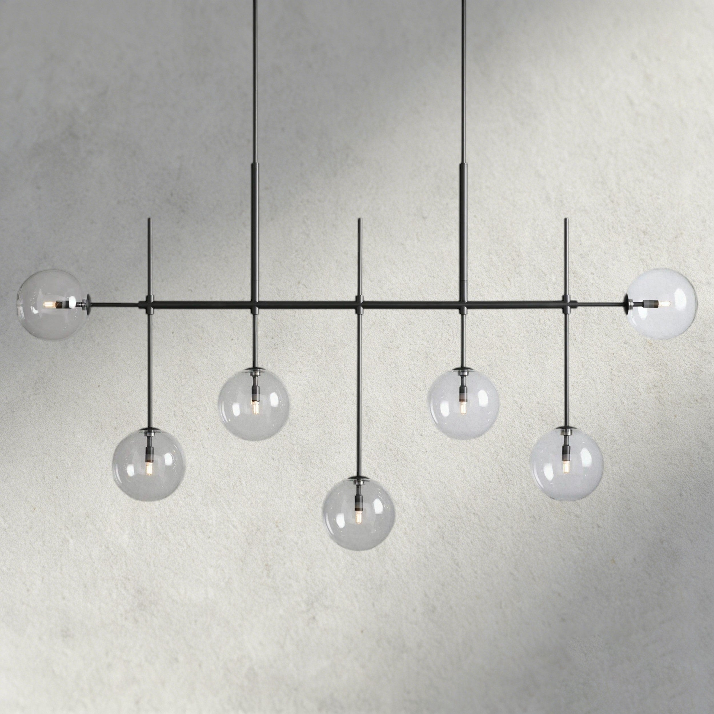 Roscoe Linear Chandelier 60“, 72”