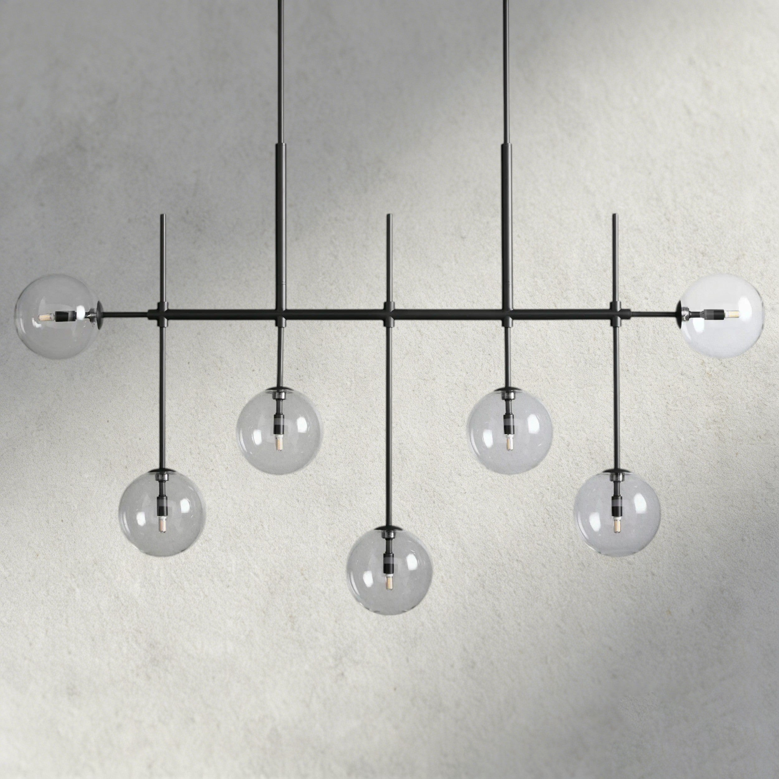 Roscoe Linear Chandelier 60“, 72”