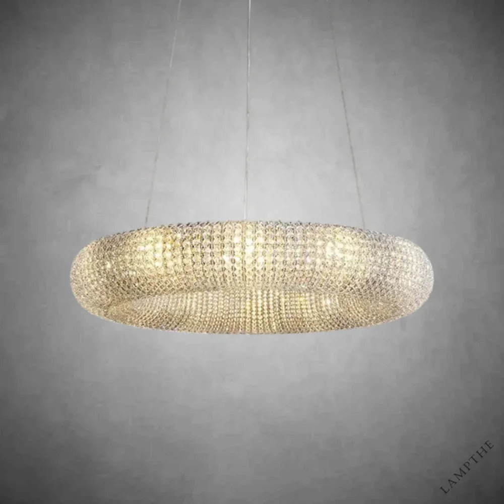 Samter Ring Clear Crystal Chandelier 31", 40", 60"