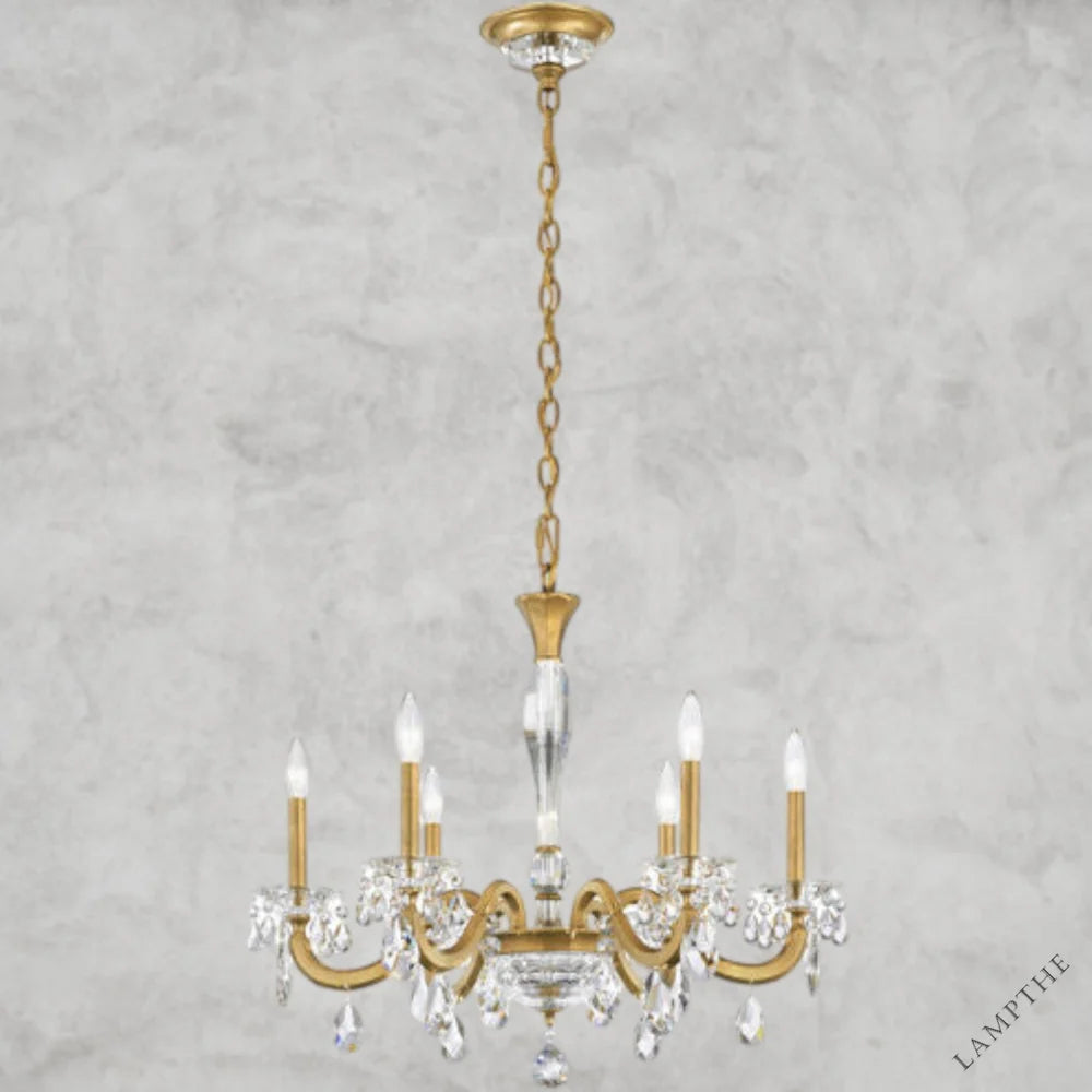 Heirloom Gold San Marco 6-light chandelier 24"