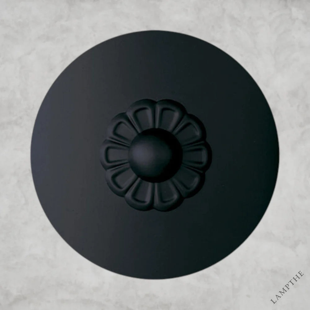Black San Marco 8-light chandelier 32"