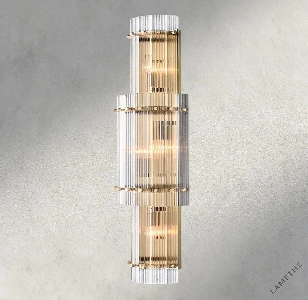 Brass San Marco Grand Round Sconce