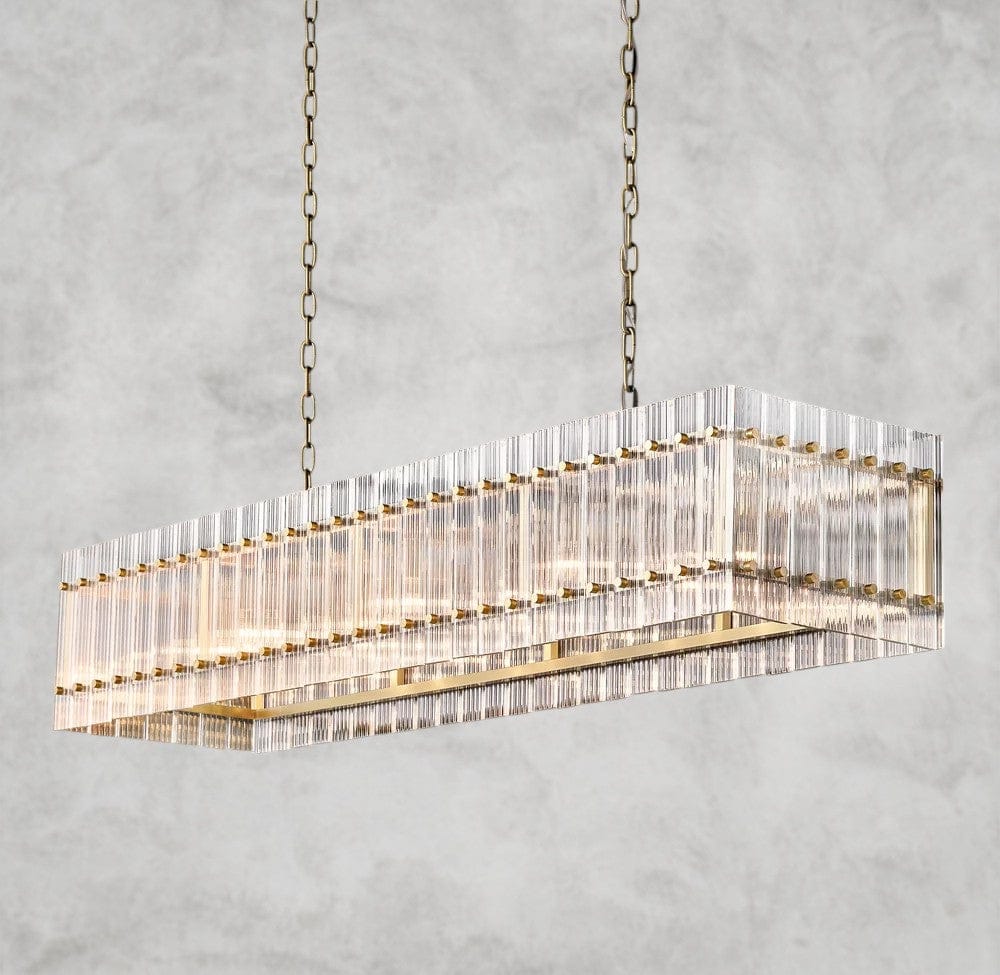San Marco Rectangular Chandelier 54", 72"