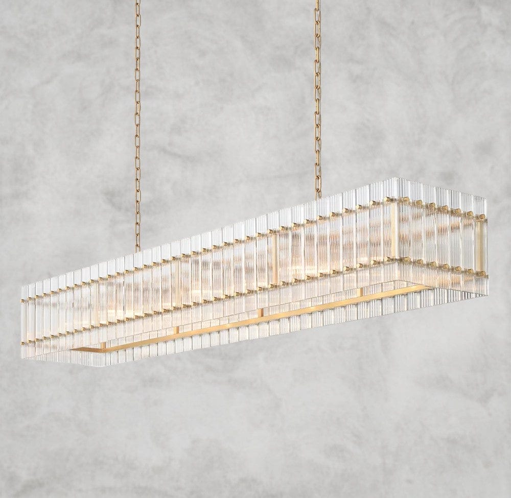 San Marco Rectangular Chandelier 54", 72"