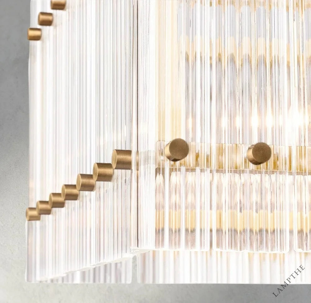 San Marco Rectangular Chandelier 54", 72"