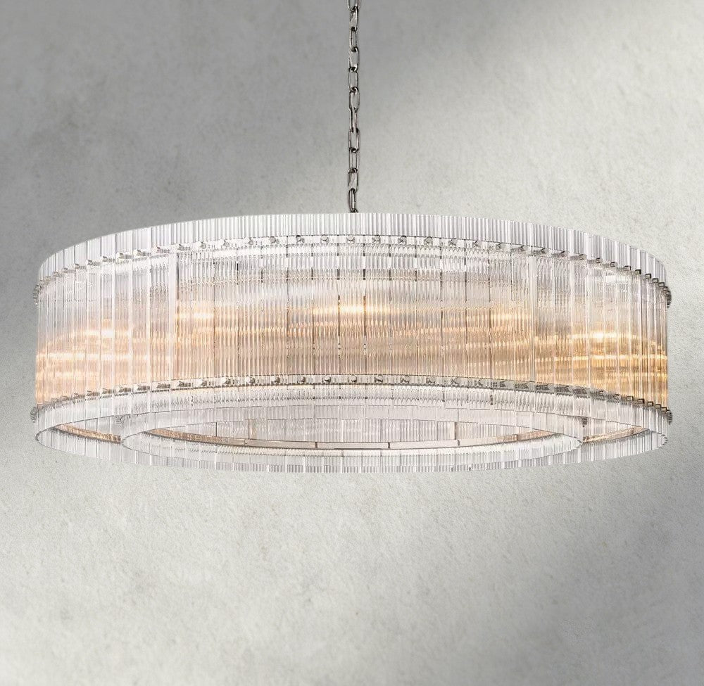 60" / Nickle San Marco Round Chandelier 22", 37", 48", 60"