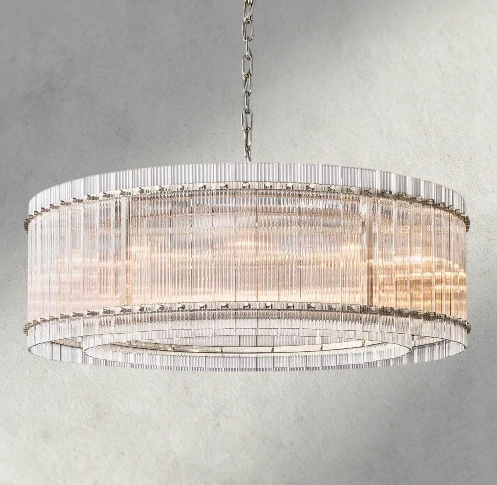 48" / Nickle San Marco Round Chandelier 22", 37", 48", 60"