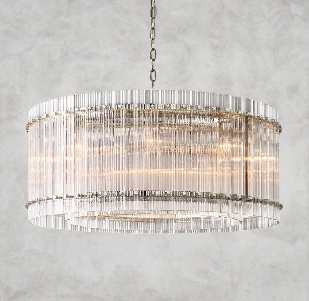 37" / Nickle San Marco Round Chandelier 22", 37", 48", 60"