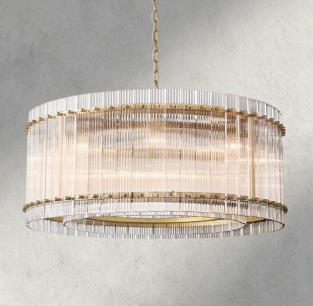37" / Brass San Marco Round Chandelier 22", 37", 48", 60"