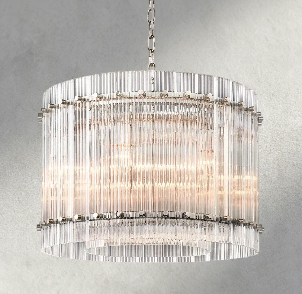 22" / Nickle San Marco Round Chandelier 22", 37", 48", 60"