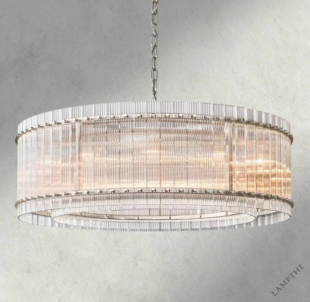 48" / Nickle San Marco Round Chandelier 22", 37", 48", 60"