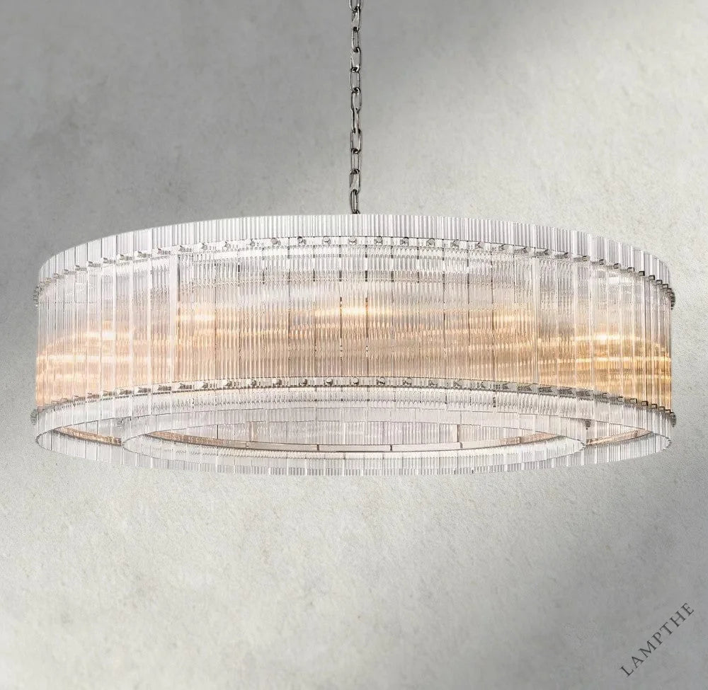 60" / Nickle San Marco Round Chandelier 22", 37", 48", 60"