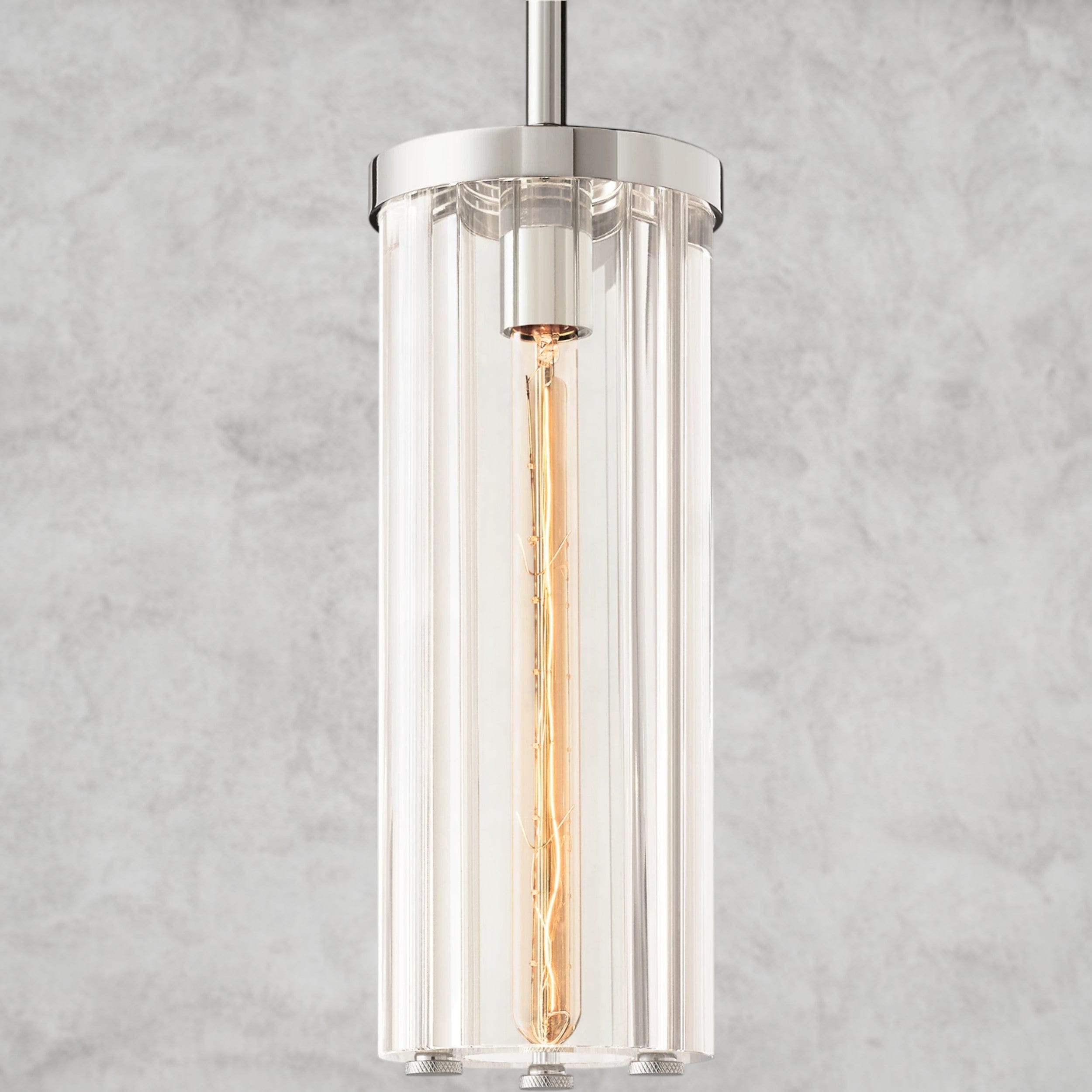 Nickle Savile Cylindrical Pendant