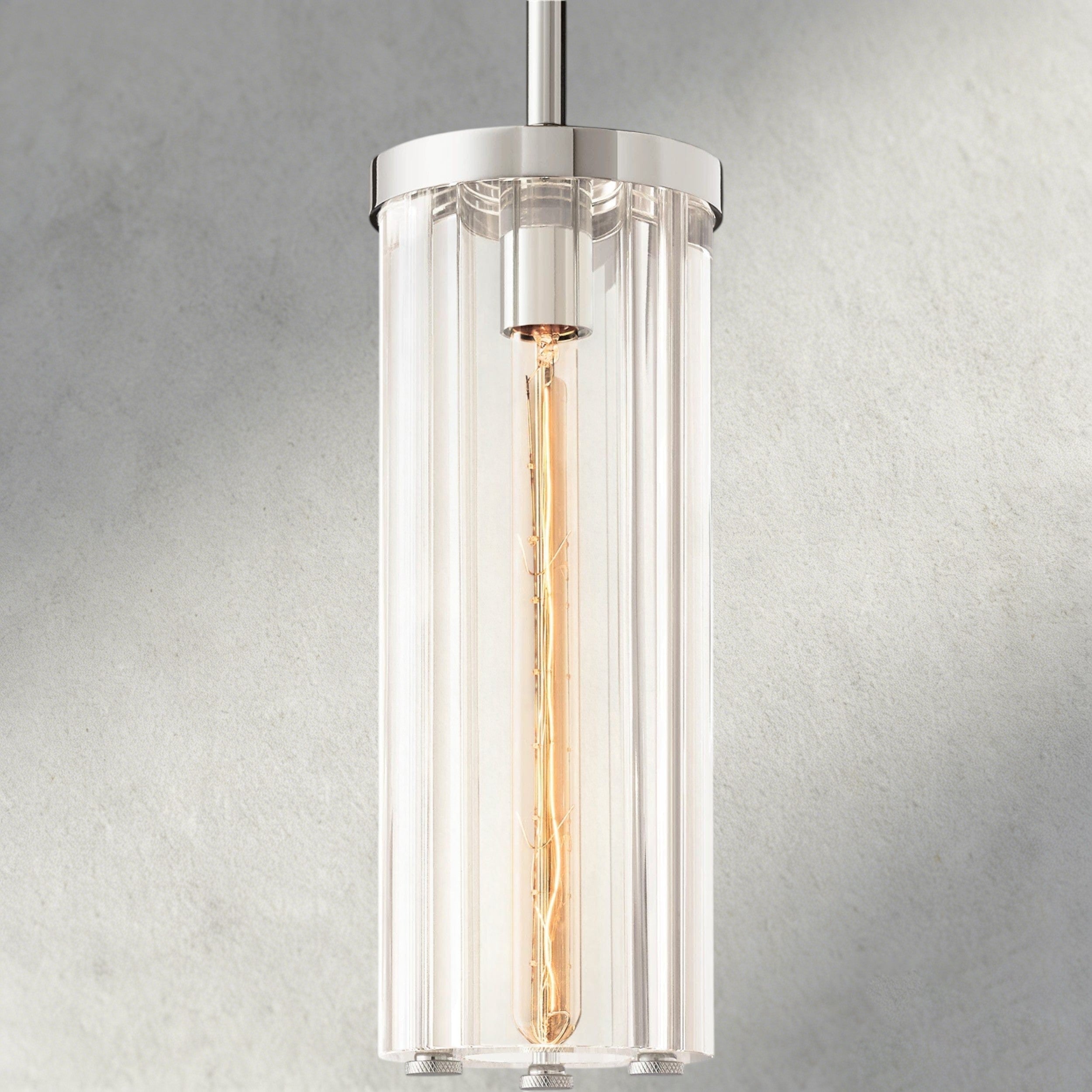 Nickle Savile Cylindrical Pendant