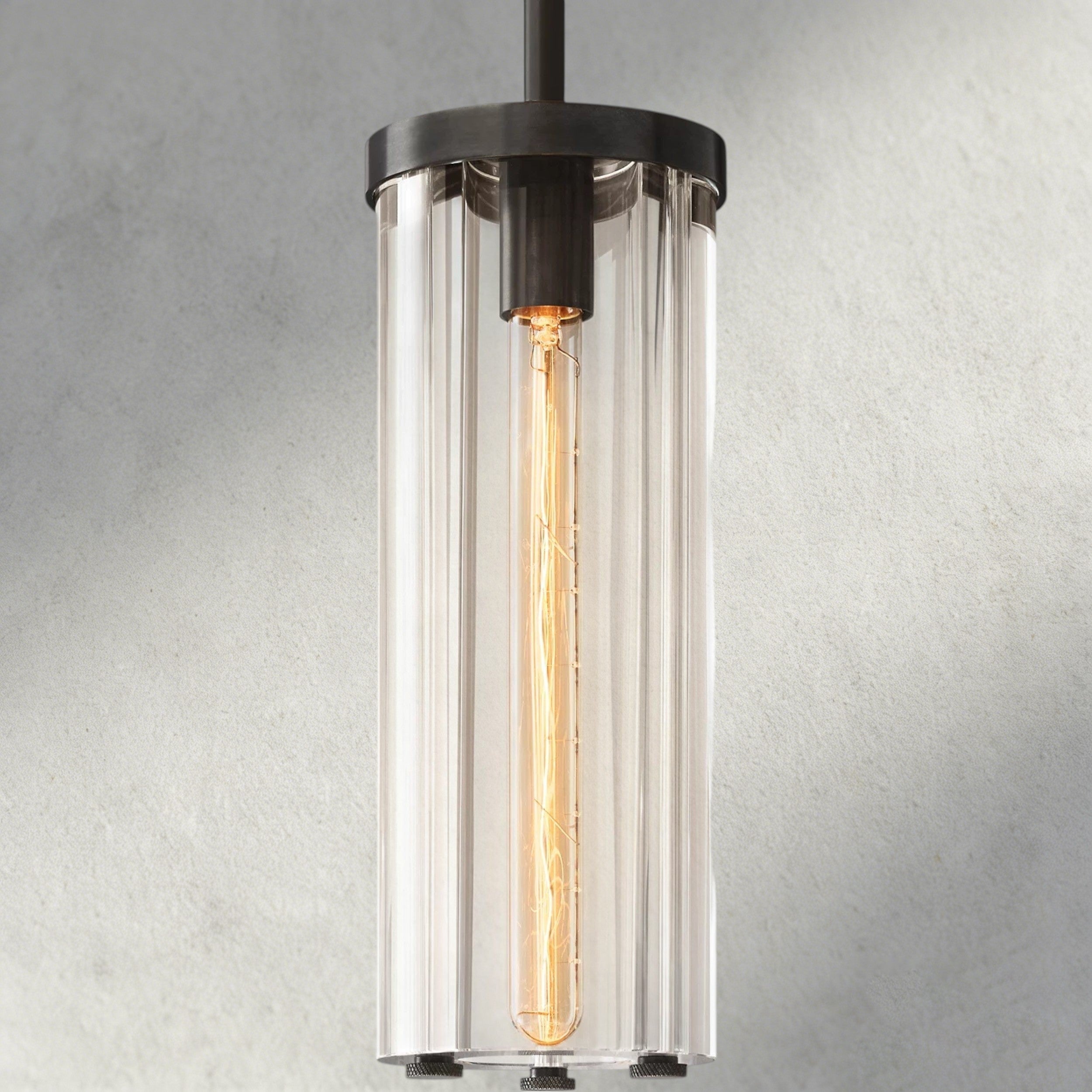 Bronze Savile Cylindrical Pendant