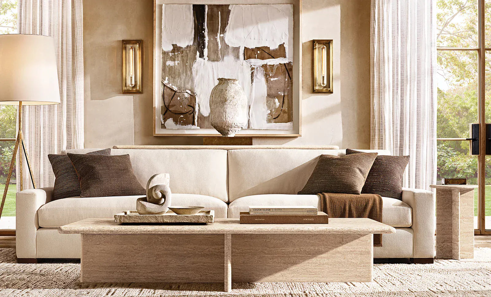 Savile Grand Round Sconce