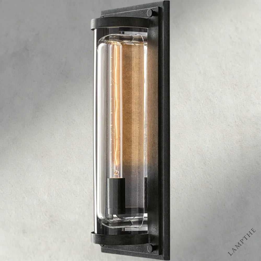 Zinc Savile Grand Round Sconce