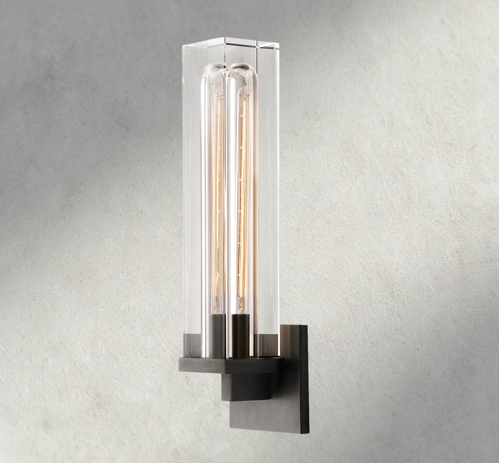 Bronze Savile Rectangular Sconce
