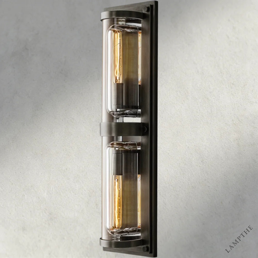 Savile Round Linear Sconce