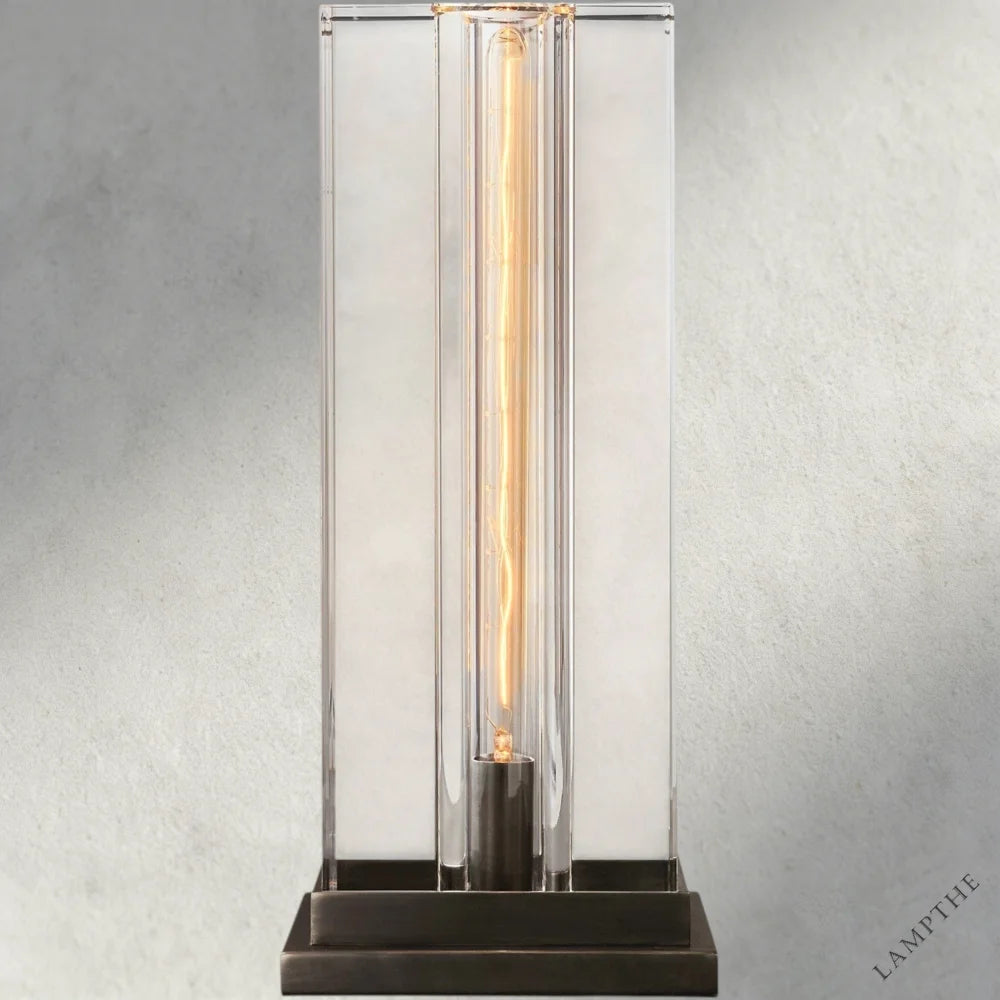 Bronze Savile Square Table Lamp
