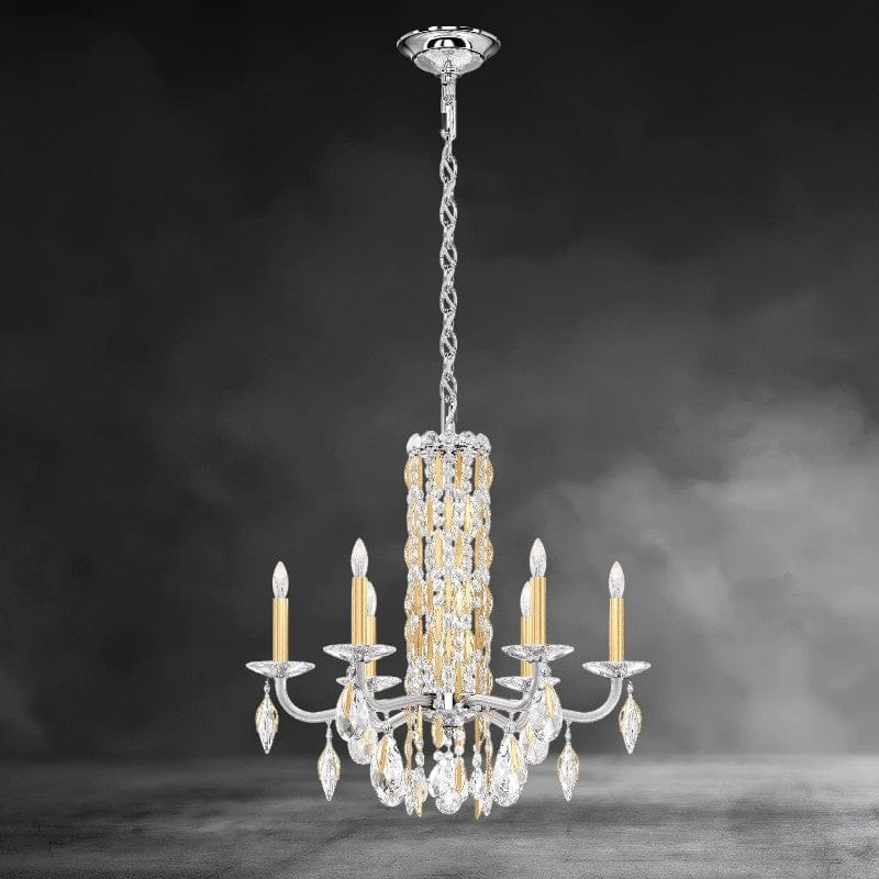 Heirloom Gold / Crystal Heritage Crystal Siena 6-light Crystal Chandelier 24"